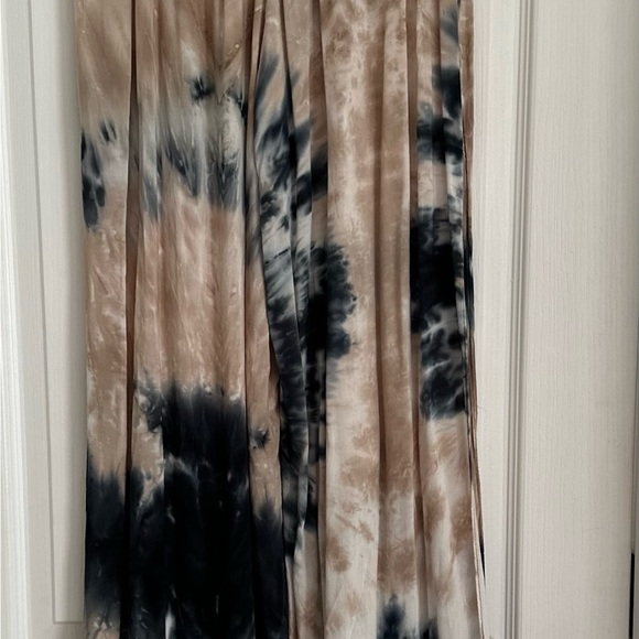 OliviaCeous Split  Wide Loose Leg Pants Tie dye - Picture 3 of 6